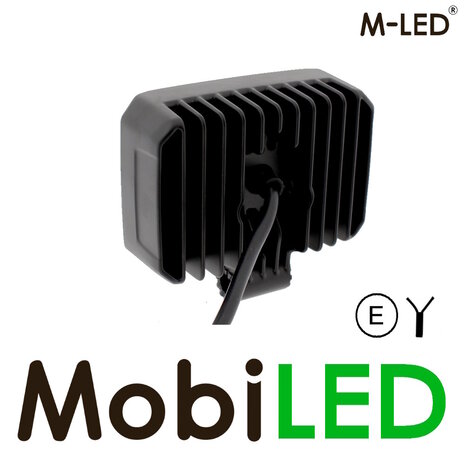 M-LED M-LED Lampe de travail série Black modèle Edge 40W E-marque cable