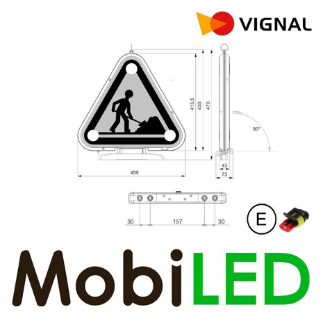 Vignal Vignal CEA LED Triflash 500 Manual Class 2 E-marque