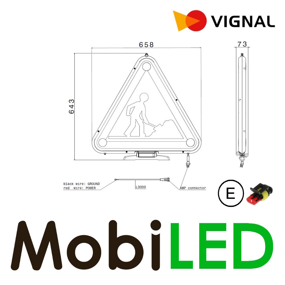 Vignal Vignal CEA LED Triflash 700 Manual klasse 2 E-keur