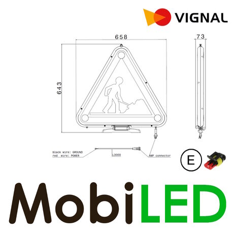 Vignal Vignal CEA LED Triflash 700 Manual klasse 2 E-keur