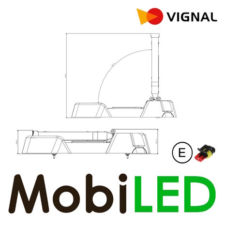 Vignal Vignal Sesaly LED Triflash REL 500  Électrique Class 2 E-marque