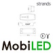 Strands Strands IZE LED Black Bullet double burner E-mark