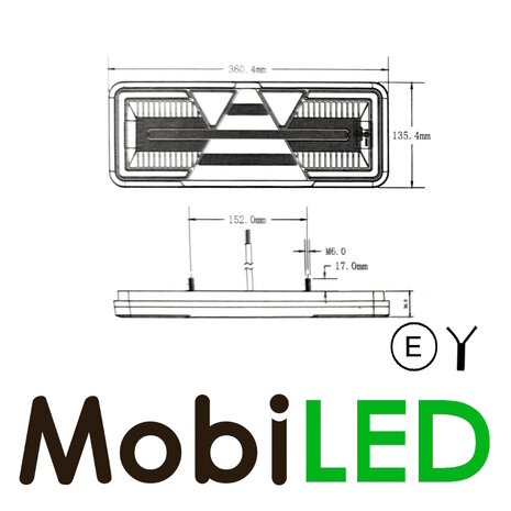 Febi Bilstein Febi Taillight with 5 functions and triangle Left E-mark