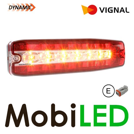 Vignal Vignal Rear light 3 functions dynamic turn signal E-mark