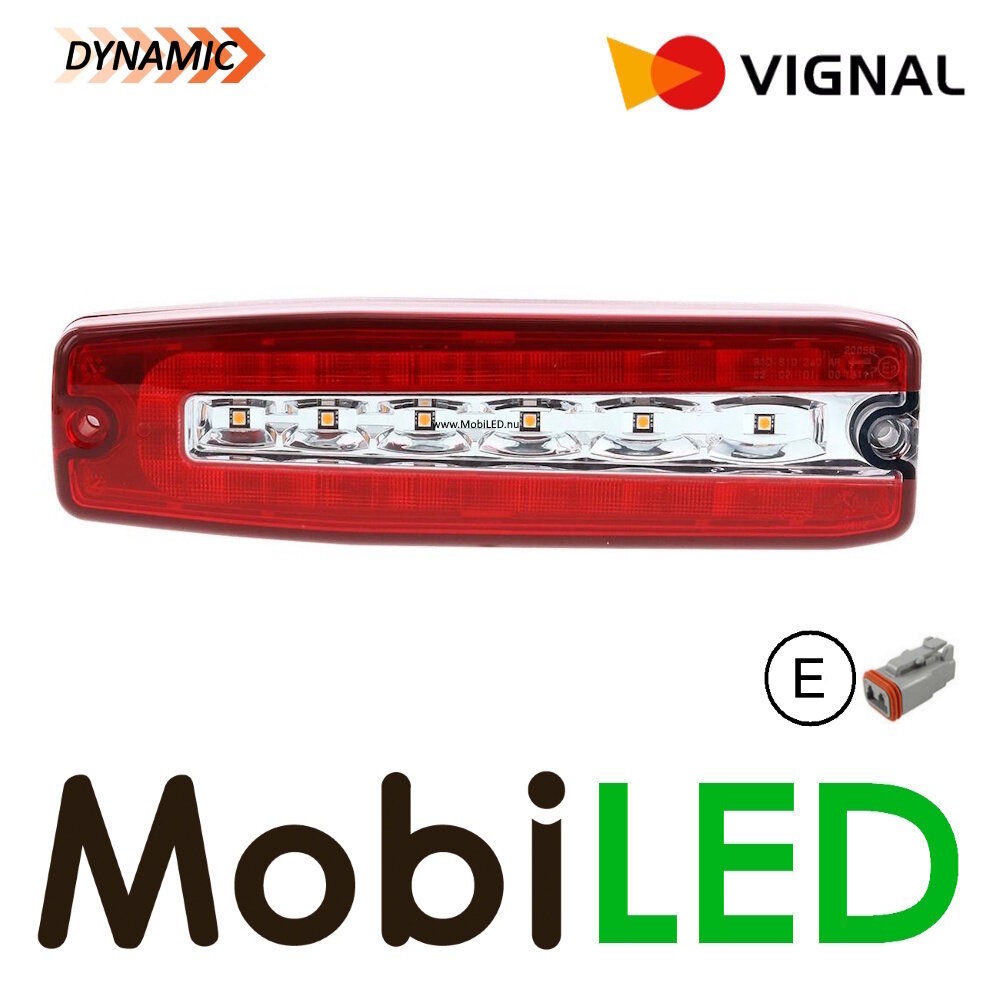 Vignal Vignal Achterlicht 3 functies dynamische richtingaanwijzer E-keur