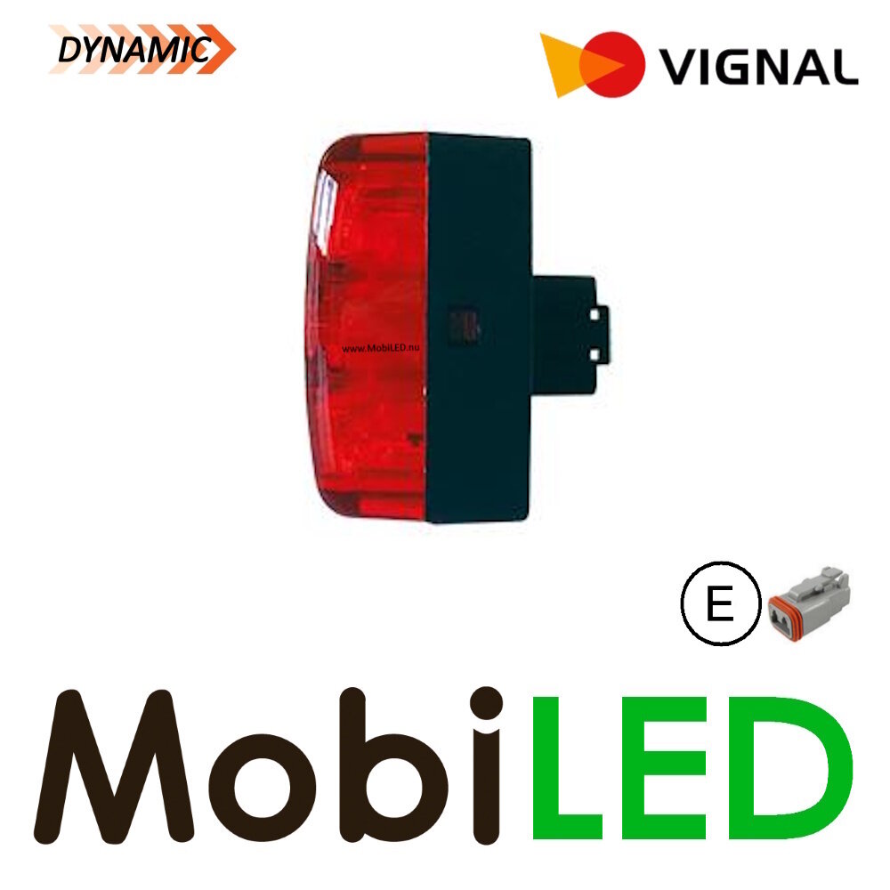 Vignal Vignal Achterlicht 3 functies dynamische richtingaanwijzer E-keur