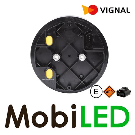 Vignal Vignal Rear light 3 functions NEON look turn signal and brake light E-mark