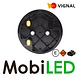 Vignal Vignal Rear light 3 functions NEON look turn signal and brake light E-mark