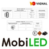 Vignal Vignal Rear light 3 functions NEON look fog and reverse light E-mark