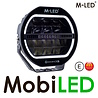 M-LED M-LED Co-Pilot amber/white position light and flash dark look 9 inch E-mark M-LED M-LED Co-Pilot amber/white position light and flash dark look 9 inch E-mark