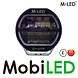 M-LED M-LED projecteur loin 66 watts 7" Noir avec DRL et flash E-mark