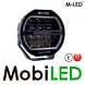 M-LED M-LED spotlight 66W watts 7" Dark with DRL and flash E-mark
