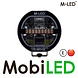 M-LED M-LED Co-Pilot Spotlight 33W 5 inch white/amber DRL and flash E-mark