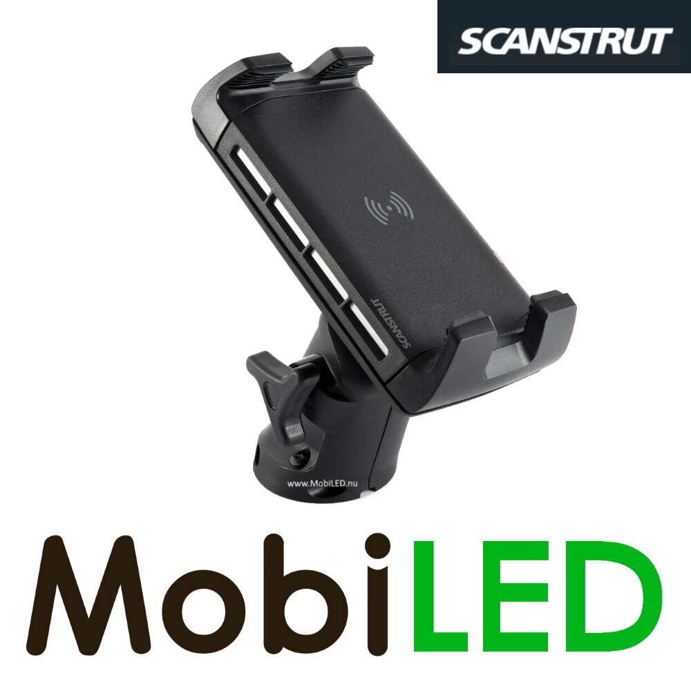 Scanstrut Wireless phone holder and charger on stand
