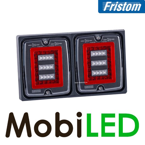 Fristom Fristom frame for 2 rear lights Fristom Fristom frame for 2 rear lights