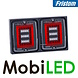 Fristom Fristom frame for 2 rear lights Fristom Fristom frame for 2 rear lights