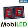 Fristom Fristom frame for 2 rear lights Fristom Fristom frame for 2 rear lights