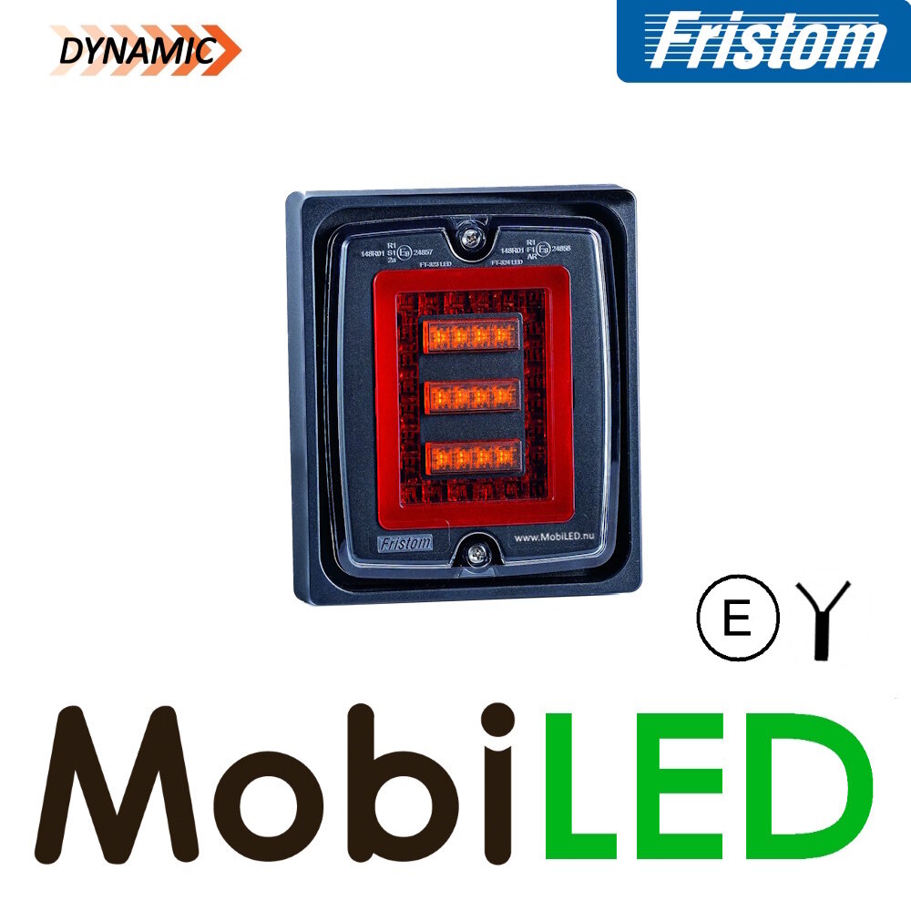 Fristom Fristom Bloclamp Feu arrière 3 fonctions dark look avec cadre E-marque Fristom Fristom Bloclamp Feu arrière 3 fonctions dark look avec cadre E-marque