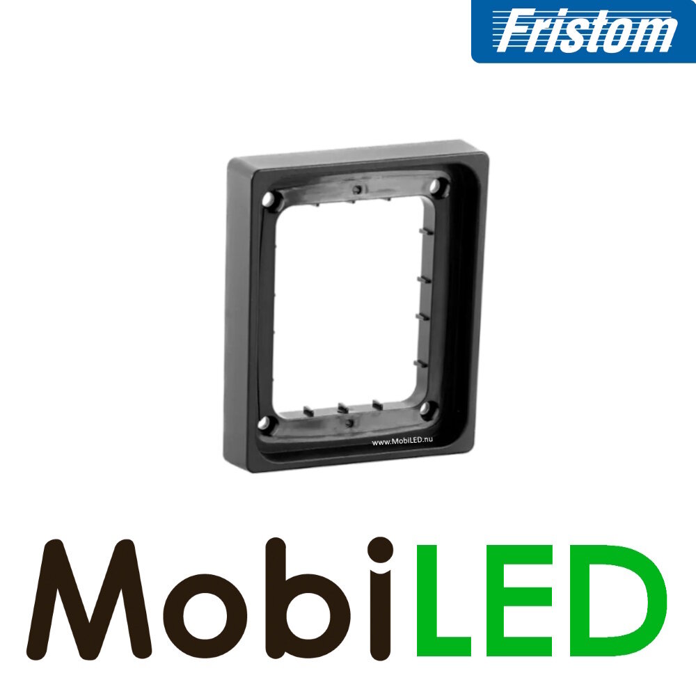 Fristom Fristom Blocklamp Rear light 3 functions dark look with frame E-mark Fristom Fristom Blocklamp Rear light 3 functions dark look with frame E-mark