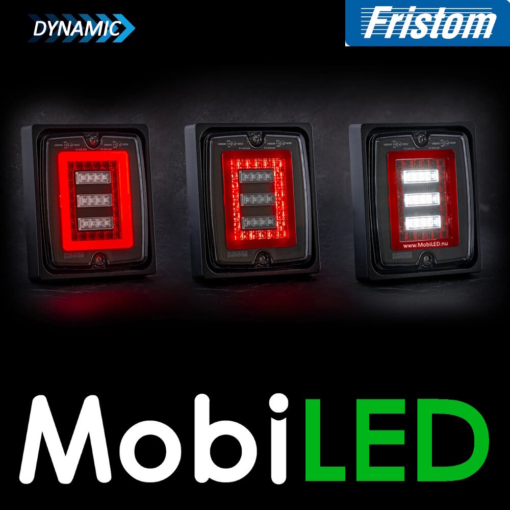 Fristom Fristom Bloclamp Feu arrière 3 fonctions dark look avec cadre E-marque Fristom Fristom Bloclamp Feu arrière 3 fonctions dark look avec cadre E-marque