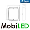 Fristom Fristom Blocklamp Rear light 3 functions dark look with frame E-mark Fristom Fristom Blocklamp Rear light 3 functions dark look with frame E-mark