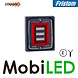 Fristom Fristom Bloclamp Feu arrière 3 fonctions dark look avec cadre E-marque Fristom Fristom Bloclamp Feu arrière 3 fonctions dark look avec cadre E-marque