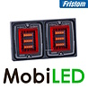 Fristom Fristom Set Blocklamp Rear lights 3 functions dark look E-mark Fristom Fristom Set Blocklamp Rear lights 3 functions dark look E-mark