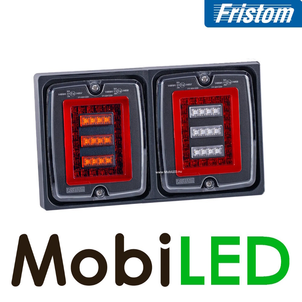 Fristom Fristom Set Bloklamp Achterlichten 5 functies dark look E-keur Fristom Fristom Set Bloklamp Achterlichten 5 functies dark look E-keur
