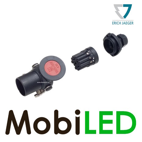 Jaeger Jaeger socket 15-pin 24V PVC with screw contacts ISO-12098 Jaeger Jaeger socket 15-pin 24V PVC with screw contacts ISO-12098
