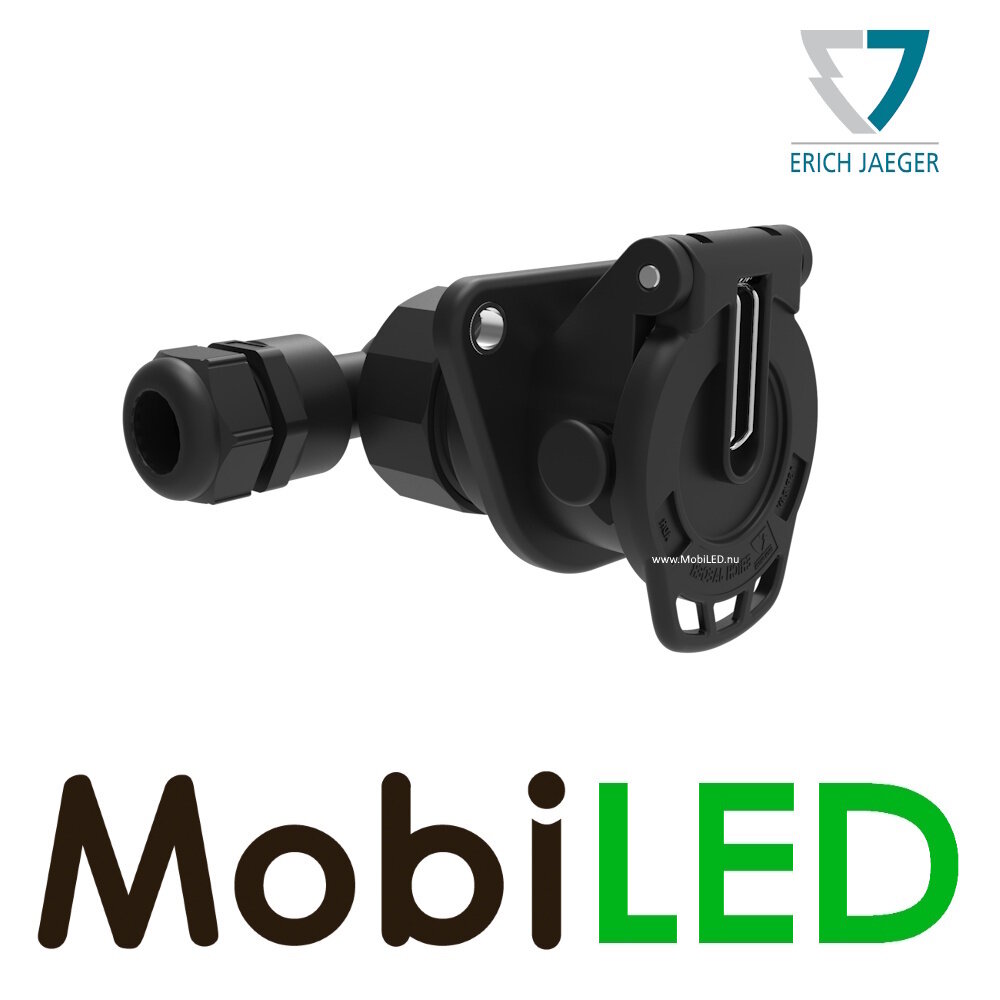 Jaeger Jaeger Socket 15-pin 24V right-angled connection with screw terminals ISO-12098 Jaeger Jaeger Socket 15-pin 24V right-angled connection with screw terminals ISO-12098
