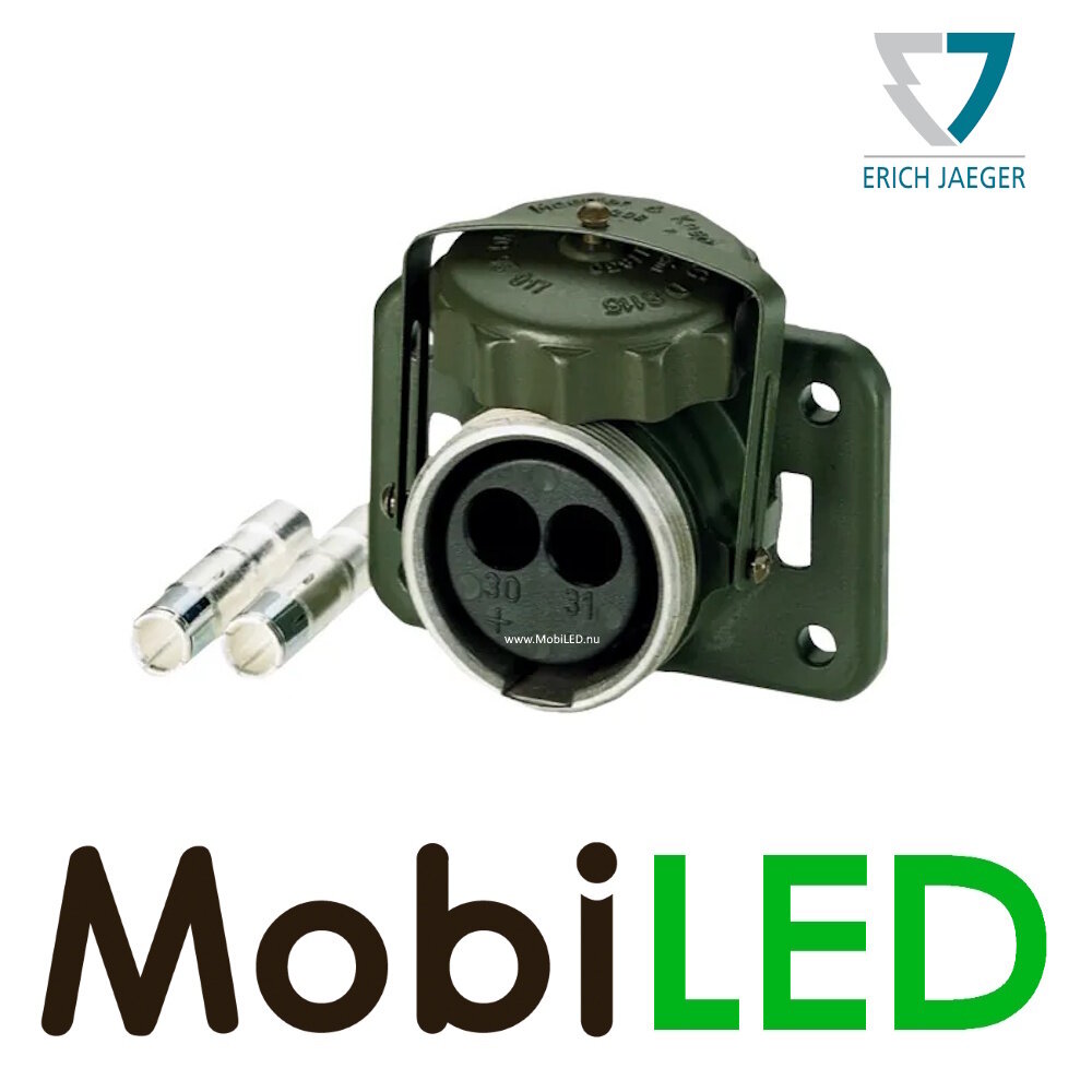 Jaeger Jaeger NATO 2-pole socket with 35/50mm² contacts Jaeger Jaeger NATO 2-pole socket with 35/50mm² contacts