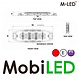 M-LED M-LED Super thin flasher 4 LEDs red E-mark M-LED M-LED Super thin flasher 4 LEDs red E-mark