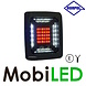 HORPOL Horpol Cube ear light 2 functions with black frame E-mark HORPOL Horpol Cube ear light 2 functions with black frame E-mark