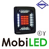 HORPOL Horpol Cube ear light 2 functions with black frame E-mark