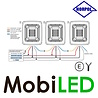 HORPOL Horpol Cube Achterlicht 2 functies met chrome frame E-keur HORPOL Horpol Cube Achterlicht 2 functies met chrome frame E-keur
