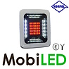 HORPOL Horpol Cube ear light 2 functions with chrome frame E-mark HORPOL Horpol Cube ear light 2 functions with chrome frame E-mark