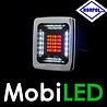 HORPOL Horpol Cube ear light 2 functions with chrome frame E-mark HORPOL Horpol Cube ear light 2 functions with chrome frame E-mark