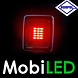 HORPOL Horpol Cube Feu arrière 2 fonctions avec cadre chrome E-marque