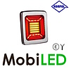 HORPOL Horpol Cube Achterlicht 3 functies met chrome frame E-keur