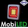 HORPOL Horpol Cube Achterlicht 3 functies met chrome frame E-keur