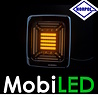 HORPOL Horpol Cube Achterlicht 3 functies met chrome frame E-keur