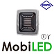 HORPOL Horpol Cube ear light 3 functions with chrome frame E-mark HORPOL Horpol Cube ear light 3 functions with chrome frame E-mark