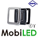 HORPOL Horpol Cube Achterlicht 3 functies met chrome frame E-keur