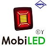 HORPOL Horpol Cube Achterlicht 3 functies met zwart frame E-keur