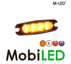 M-LED Flasher super thin 4 LEDs amber M-LED Flasher super thin 4 LEDs amber