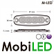 M-LED M-LED Flash super mince Blanc 4 LED E-marque M-LED M-LED Flash super mince Blanc 4 LED E-marque