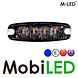 M-LED M-LED Super dunne flitser blauw  4 leds E-keur