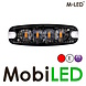 M-LED M-LED Superdunne flitser 4 leds rood E-keur M-LED M-LED Superdunne flitser 4 leds rood E-keur
