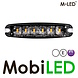 M-LED M-LED Super thin flasher 6 LEDs white E-mark