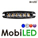 M-LED M-LED Super thin flasher 6 LEDs blue E-mark M-LED M-LED Super thin flasher 6 LEDs blue E-mark